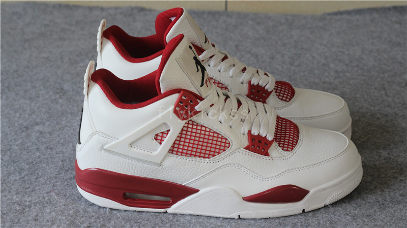 Air Jordan 4 Retro Low Alternate 89 White Red